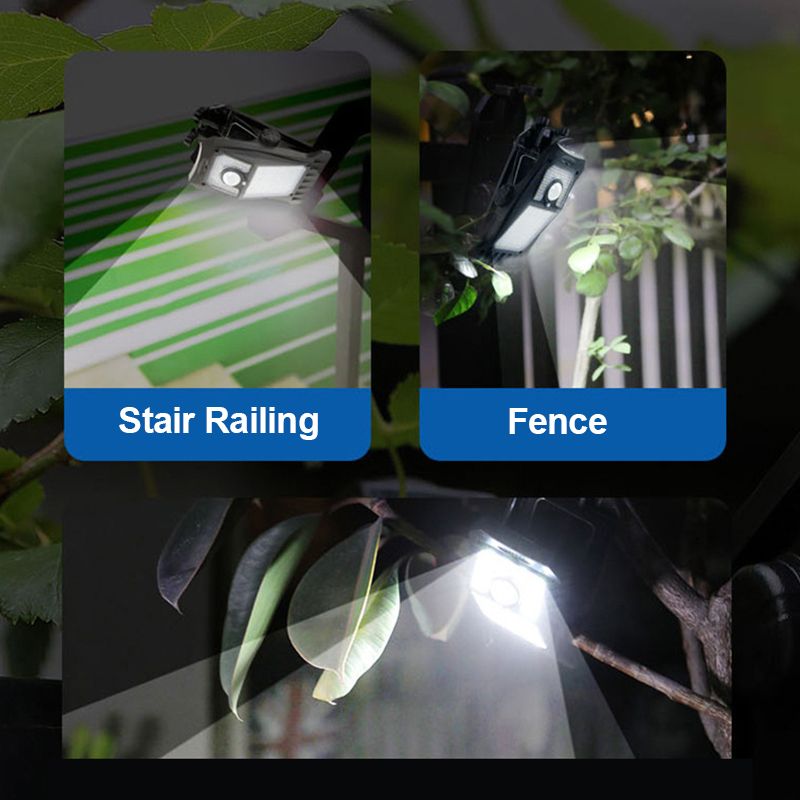 Luvikno | LuxeGlow Solar Clip Light | Enkel installasjon med miljøvennlig belysning