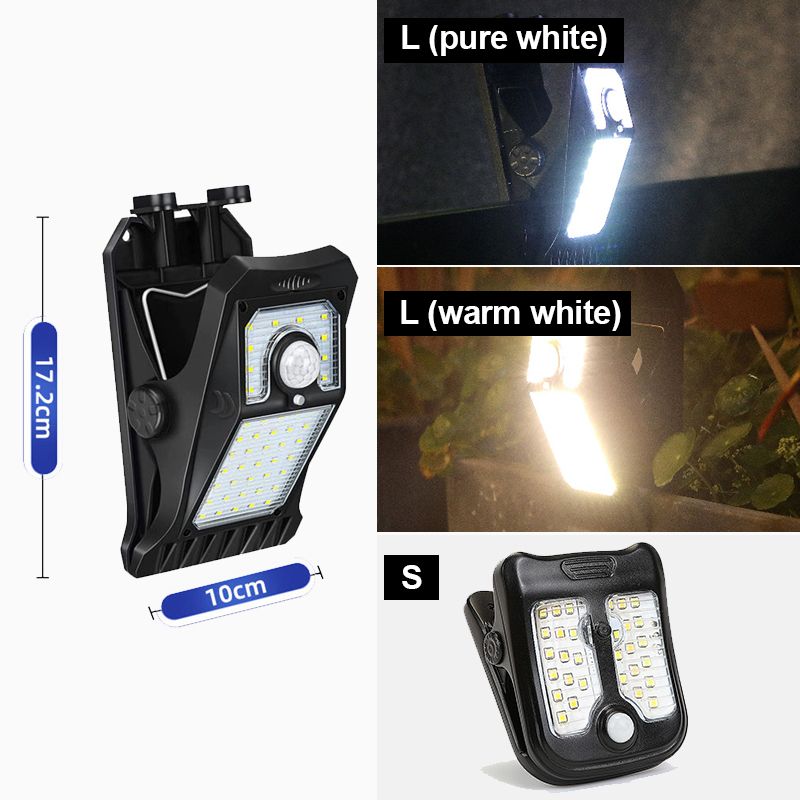 Luvikno | LuxeGlow Solar Clip Light | Enkel installasjon med miljøvennlig belysning