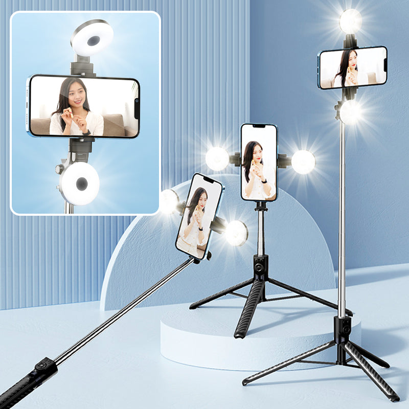 Luvikno | LuxuraSnap Elite Selfie Stick Tripod | Ta fantastiske selfies med integrert LED-fylllys