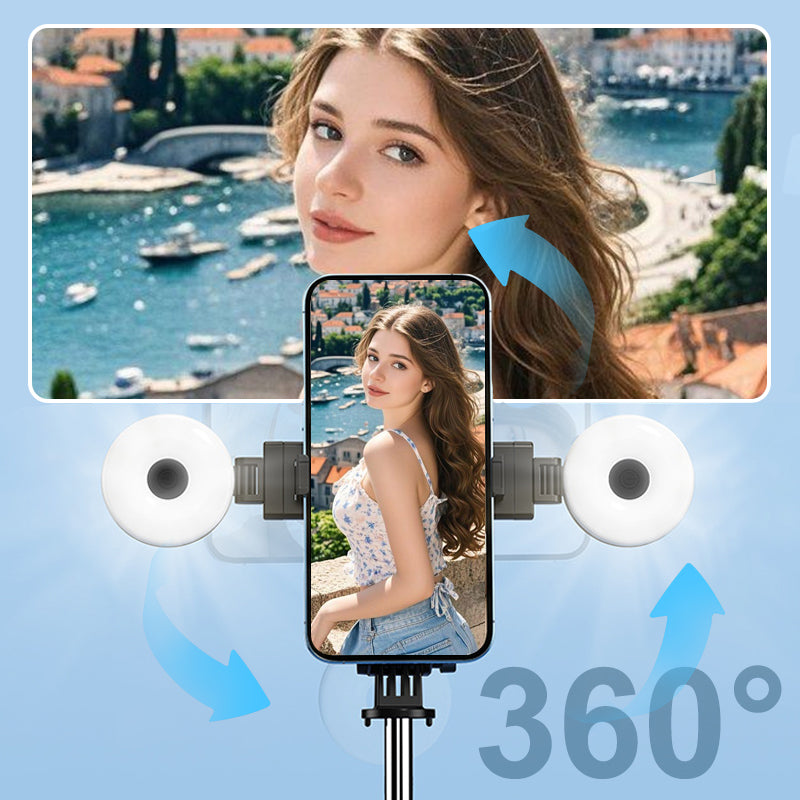 Luvikno | LuxuraSnap Elite Selfie Stick Tripod | Ta fantastiske selfies med integrert LED-fylllys