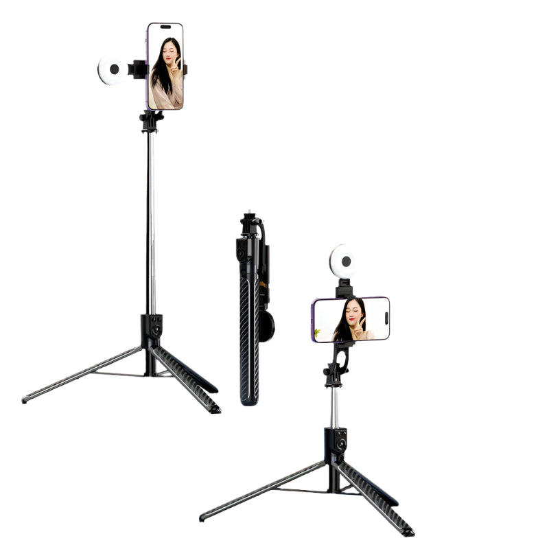 Luvikno | LuxuraSnap Elite Selfie Stick Tripod | Ta fantastiske selfies med integrert LED-fylllys