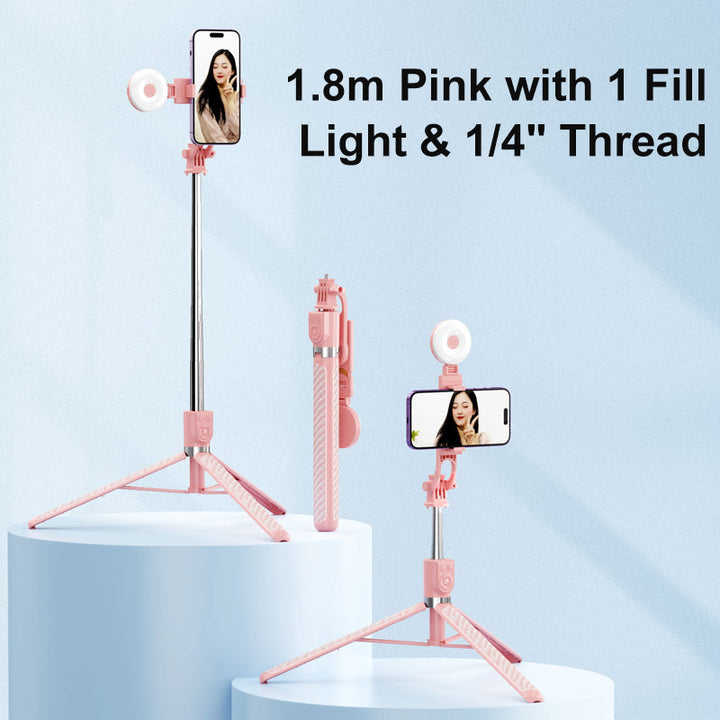 Luvikno | LuxuraSnap Elite Selfie Stick Tripod | Ta fantastiske selfies med integrert LED-fylllys