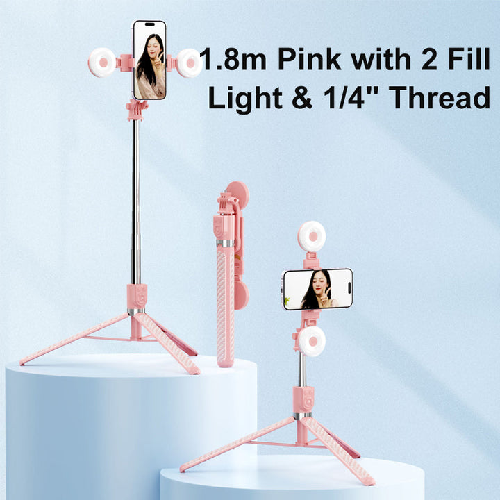 Luvikno | LuxuraSnap Elite Selfie Stick Tripod | Ta fantastiske selfies med integrert LED-fylllys