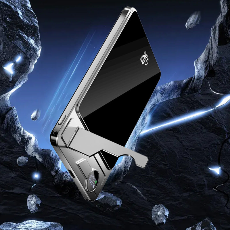 Luvikno | LuxuraTech Dual-Mode Magnetisk Power Bank | Allsidig ladeløsning med integrert stativ for maksimal bekvemmelighet