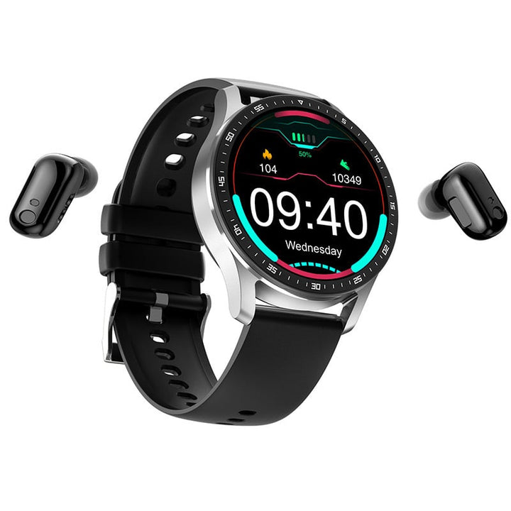 2-i-1 Smartklokke med integrerte hodetelefoner | Luvikno
