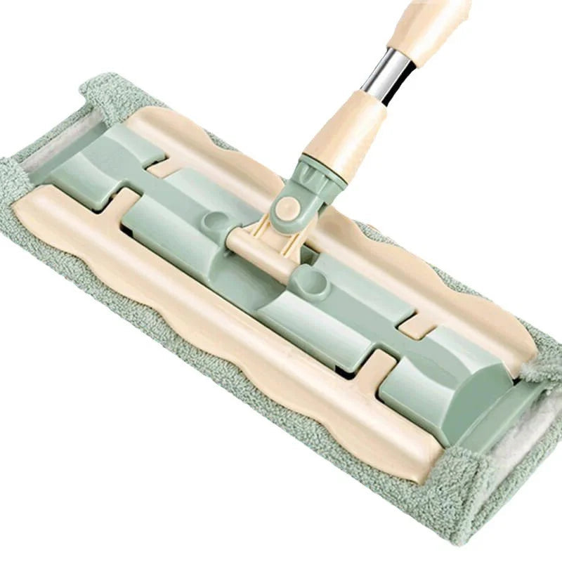 FlexiClean Gulvmopp med teleskopisk håndtak og mikrofiber | Luvikno