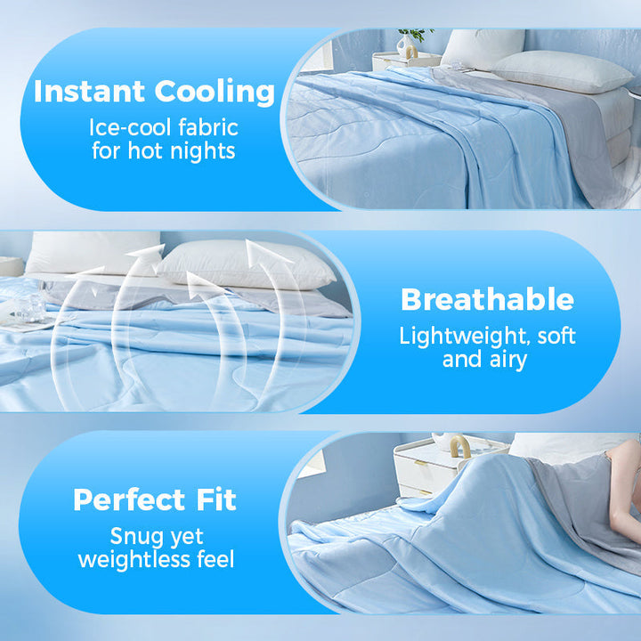 CoolBreeze Komfort Kjøleteppe for Teppet | Luvikno