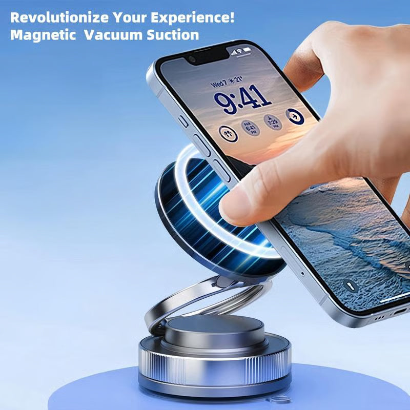 Luvikno | 360° justerbar magnetisk telefonholdere med vakuum