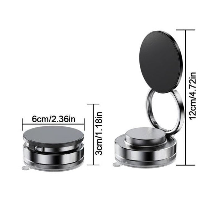 Luvikno | 360° justerbar magnetisk telefonholdere med vakuum