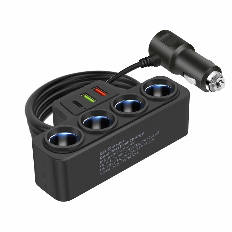 VoltMaxx 7-i-1 PowerHub — Lader alle enheter samtidig og vær trygt og stressfritt tilkoblet til enhver tid | Luvikno