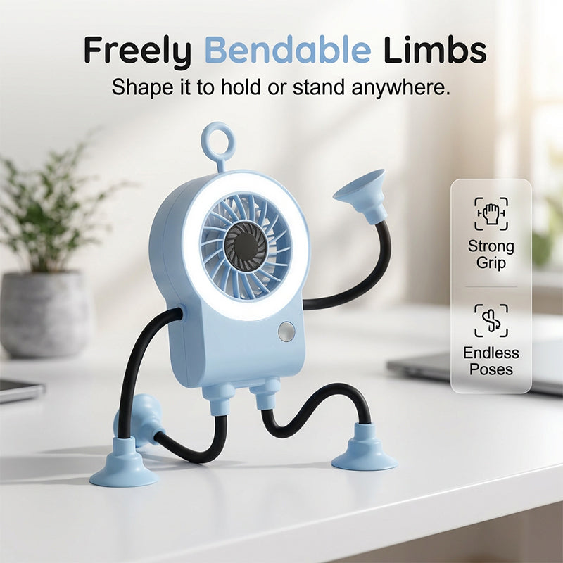 Fleksibel Robot Bordvifte med LED Lys | Luvikno