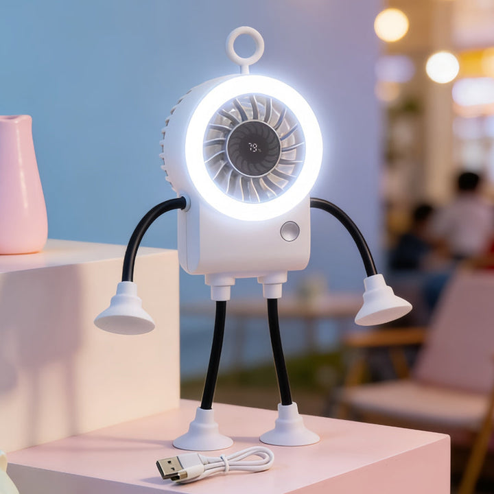 Fleksibel Robot Bordvifte med LED Lys | Luvikno