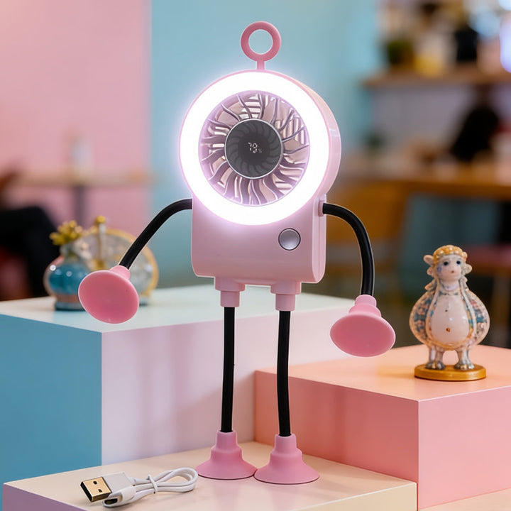 Fleksibel Robot Bordvifte med LED Lys | Luvikno
