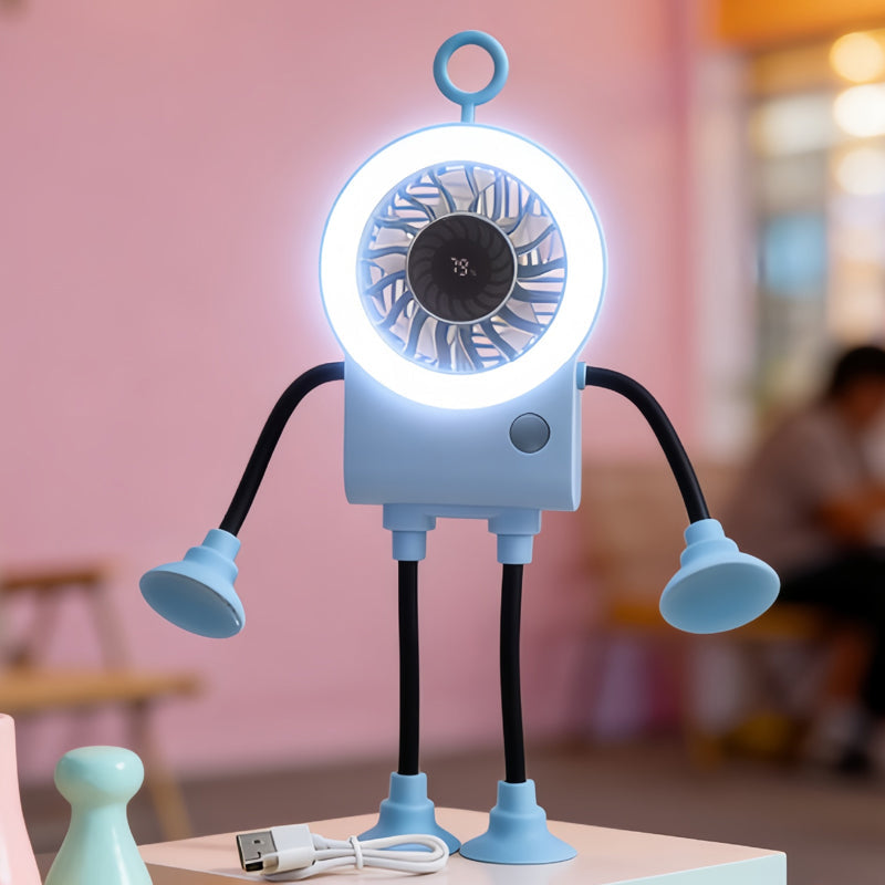 Fleksibel Robot Bordvifte med LED Lys | Luvikno