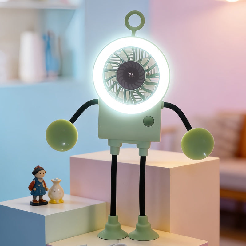 Fleksibel Robot Bordvifte med LED Lys | Luvikno