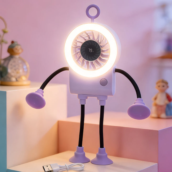 Fleksibel Robot Bordvifte med LED Lys | Luvikno