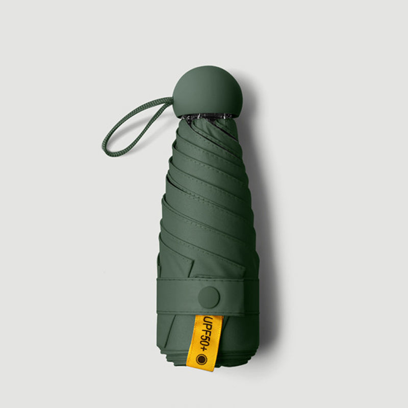 Capsule lommeparaply med solbeskyttelse | Luvikno