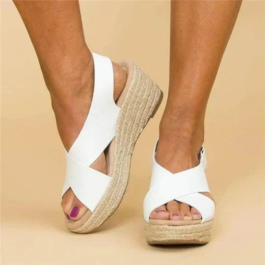 Luvik | Chic Elegantti Espadrille Sandaalit