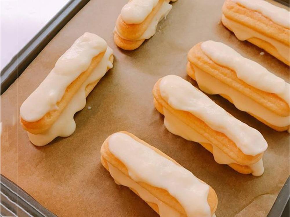 Rustfritt stål 4 deler Chrome Éclair Puff Dyse | Luvikno