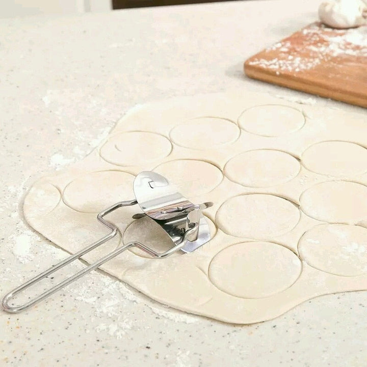 Rustfritt Stål Dumpling Maker Manuell Ravioli Mold Press Deig Cutter | Luvikno