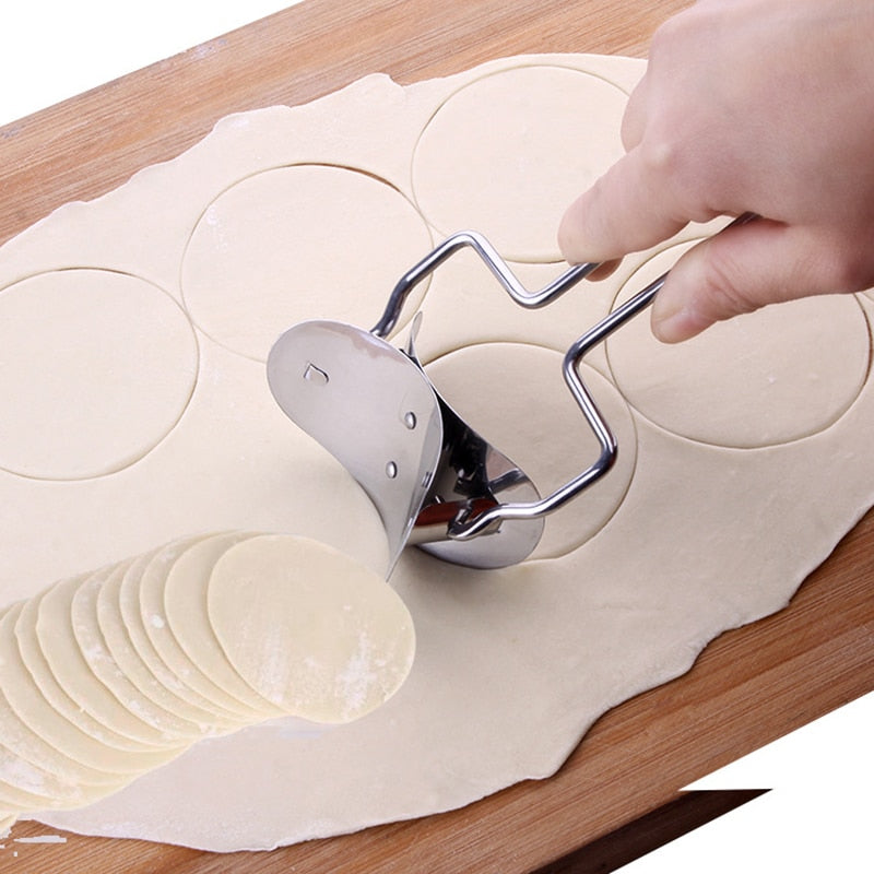 Rustfritt Stål Dumpling Maker Manuell Ravioli Mold Press Deig Cutter | Luvikno