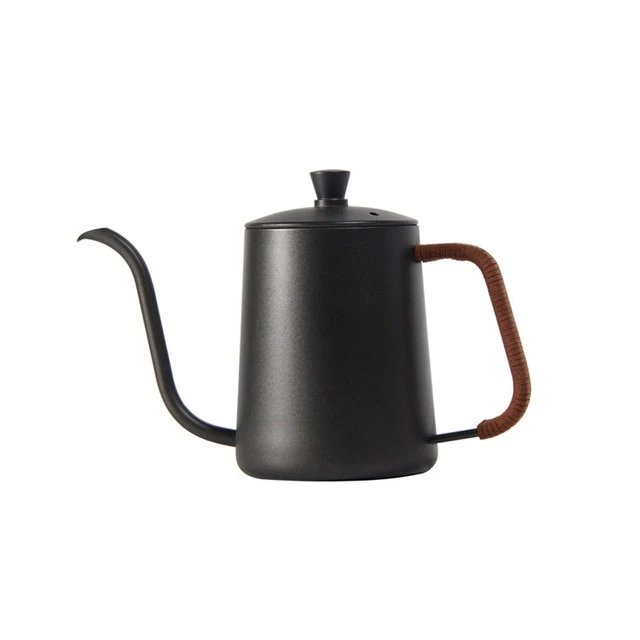 Rustfritt Stål Gåsehals Tekanne Kokeplater Tekanne Dryppkettle | Luvikno