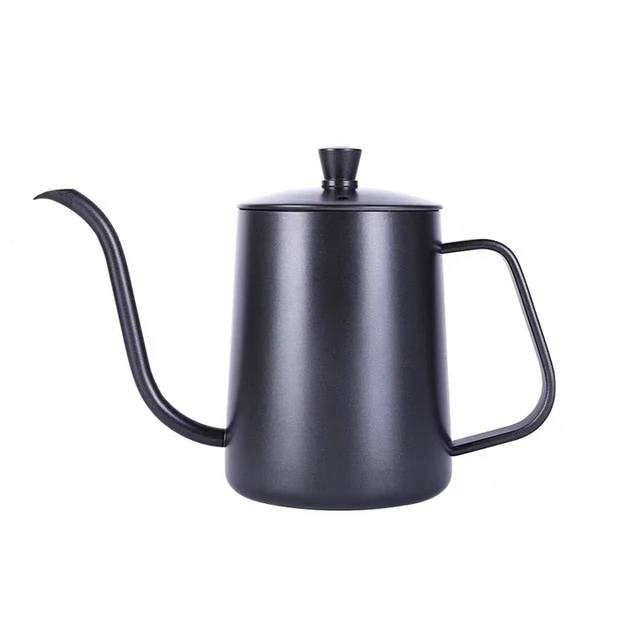 Rustfritt Stål Gåsehals Tekanne Kokeplater Tekanne Dryppkettle | Luvikno