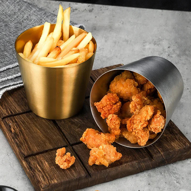 Rustfritt Stål Kjøkken Dipping Saus Skål Krydder Skål | Luvikno