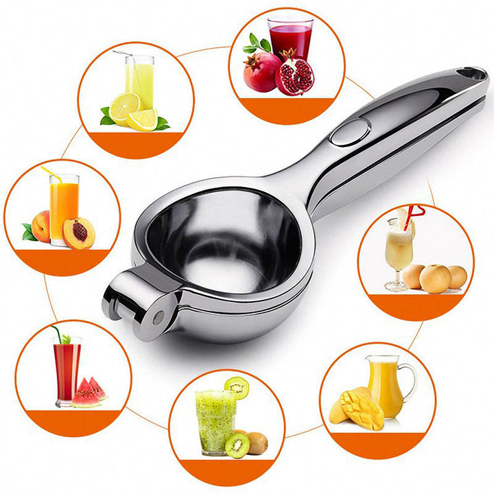 Rustfritt Stål Sitronpresser Manuell Sitrus Juicer Håndpress Fruktjuicepresser | Luvikno