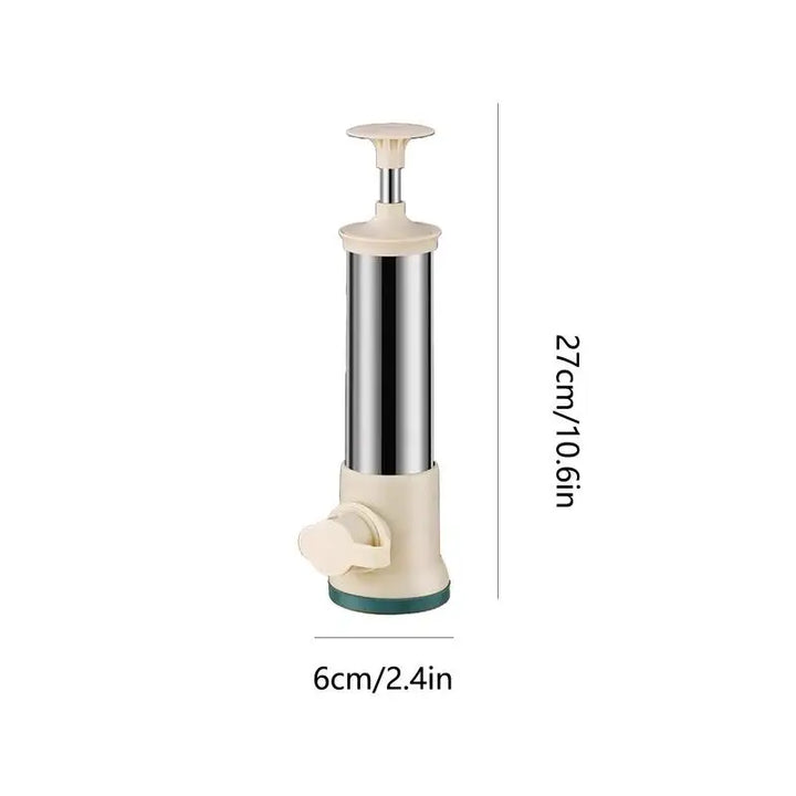 Rustfritt Stål Manuell Fyllingspølse Maker og Kjøttfyllingsverktøy | Luvikno
