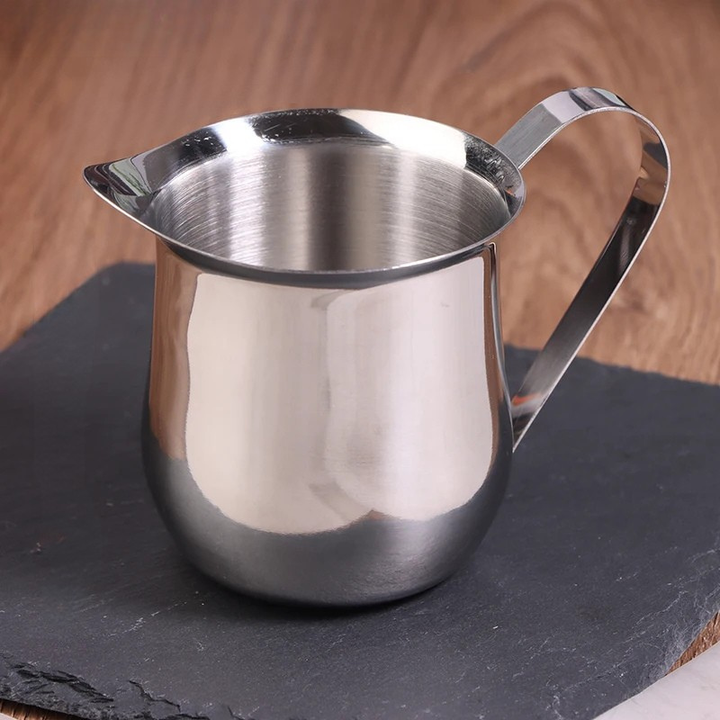 Rustfritt Stål Melkeskummer Kanne Kaffe Latte Art Målbeholder | Luvikno