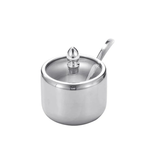 Rustfritt Stål Krydder Tank Buffet Restaurant Beholder Oppbevaringstank | Luvikno
