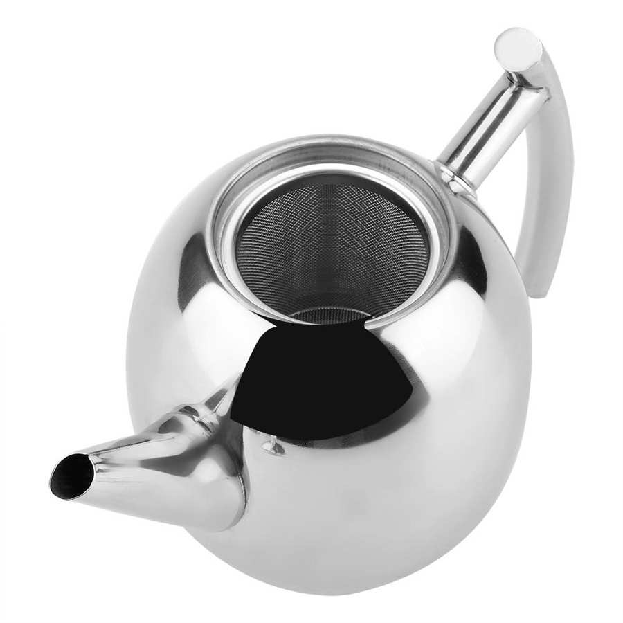 Rustfritt Stål Tekanne Te Kaffe Kjele Beholder med Avtakbar Mesh | Luvikno
