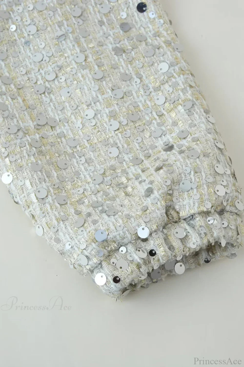 Luvik | Kaulus Paljetti Pitkähihaainen Takki