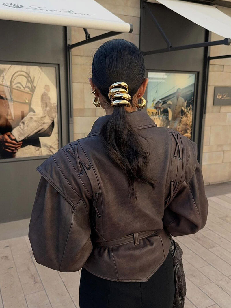 Luvik | Tekonahka Kimono Takki