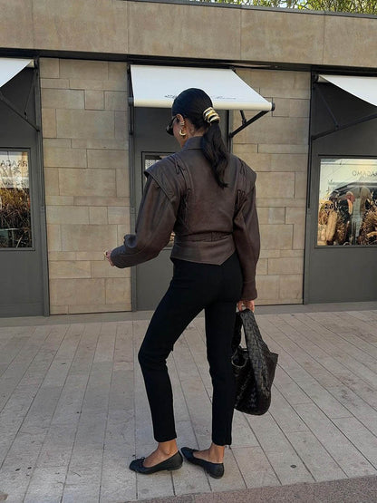 Luvik | Tekonahka Kimono Takki