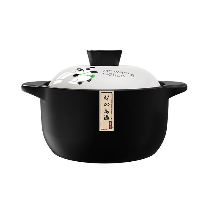 Stew Pot Casserole Keramisk Sauspan Temperatur Motstandsdyktig Koking Panne | Luvikno