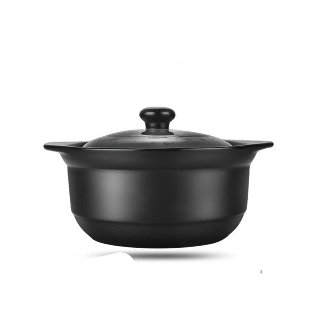 Stew Pot Casserole Keramisk Sauspan Temperatur Motstandsdyktig Koking Panne | Luvikno