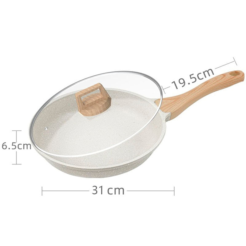 Stein Stekepanne Non-stick Gryte Induksjonskokker Gass Non-stick Stekepanne | Luvikno