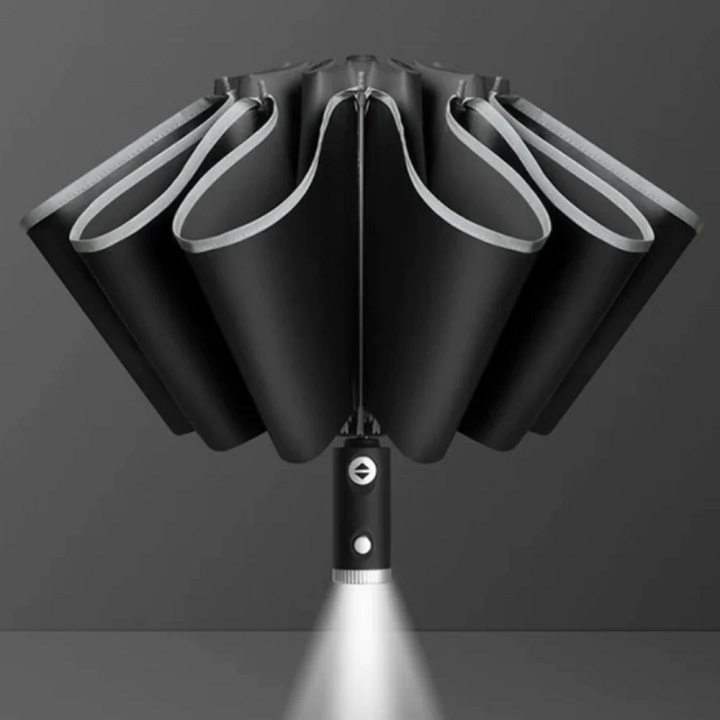 StormShield LED Paraply med Automatisk | Luvikno