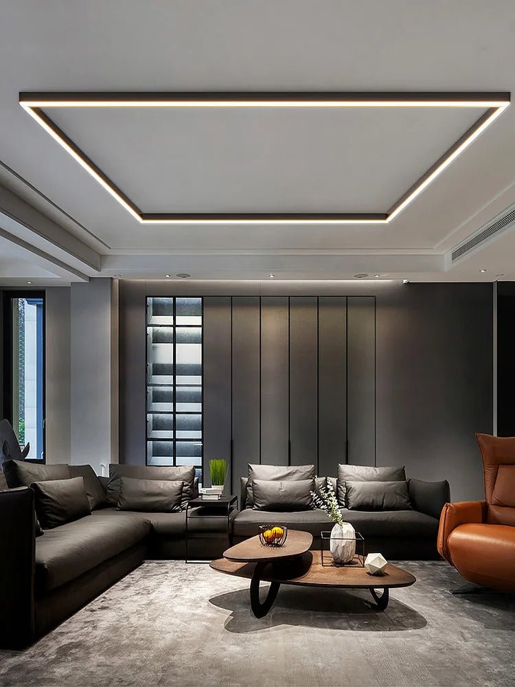 Luvikno | LUMIVIA – Minimalistisk LED Taklampe med Skandinavisk Eleganse