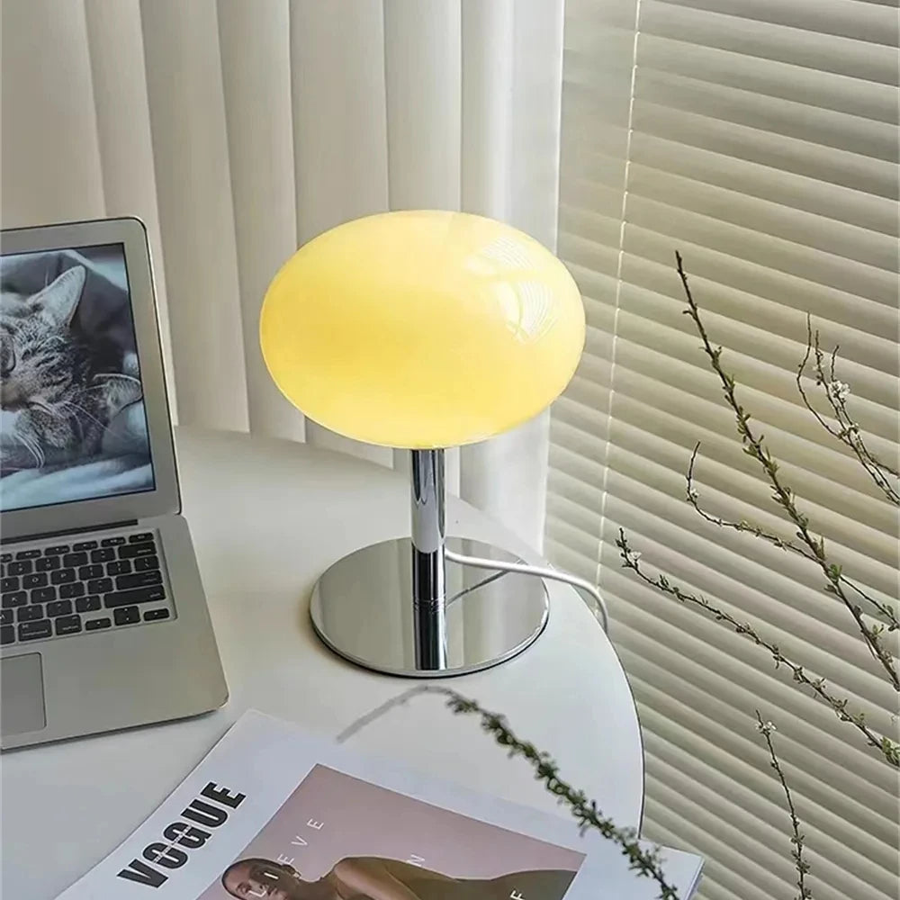 Bordlampe med dimmbar LED varmt lys Luvikno