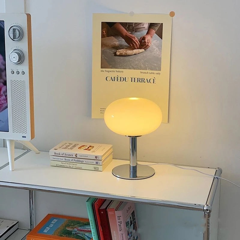 Bordlampe med dimmbar LED varmt lys Luvikno