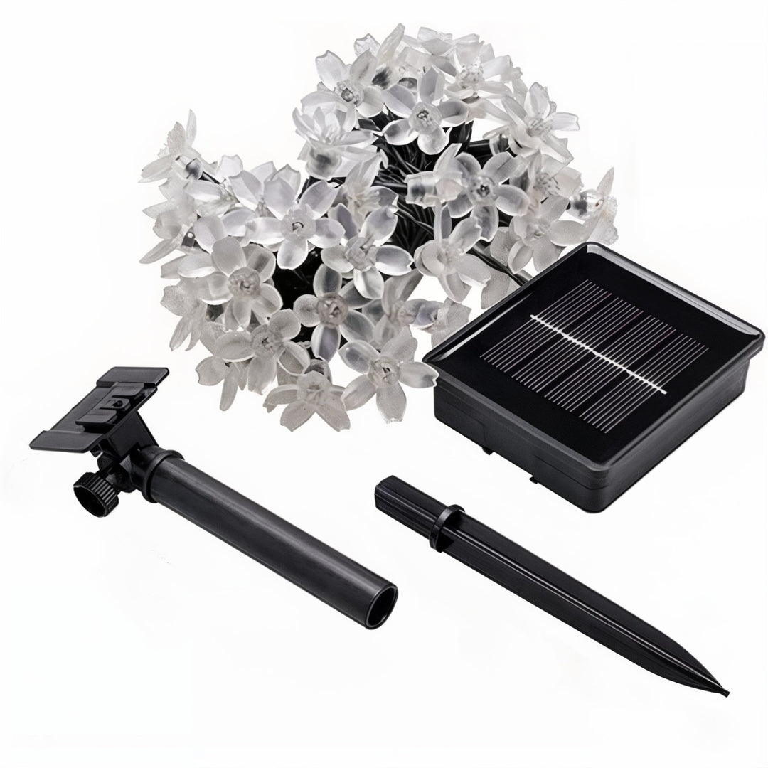 Luvikno | LuxeLumen Hageblomst | Elegant solcelledrevet belysning for en fortryllende hage