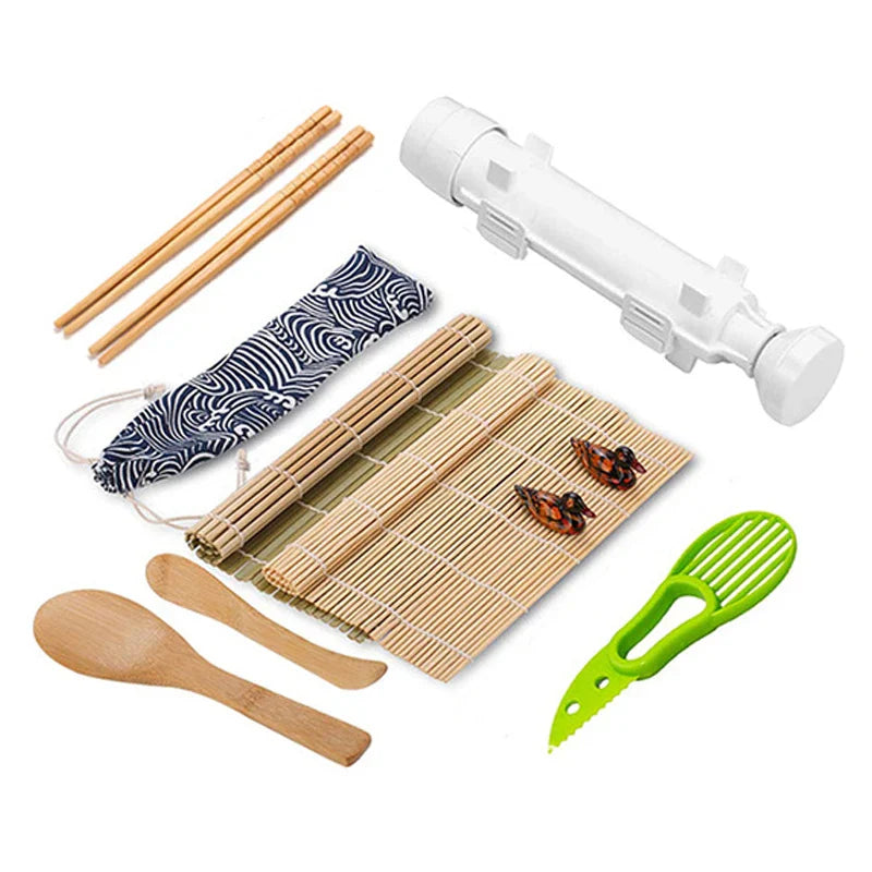 Sushi Bazooka Risform Bambus Rullematte Sushi Maker Sett | Luvikno