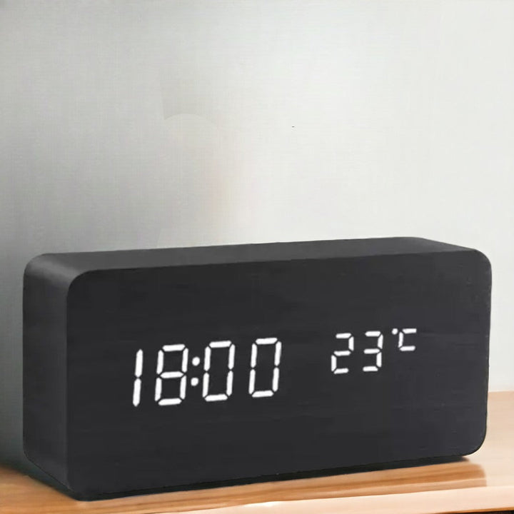 LED Stemme Kontroll Klokke | Luvikno