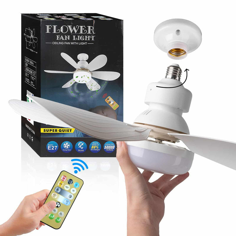 Takvifte med LED-lampe | Luvikno