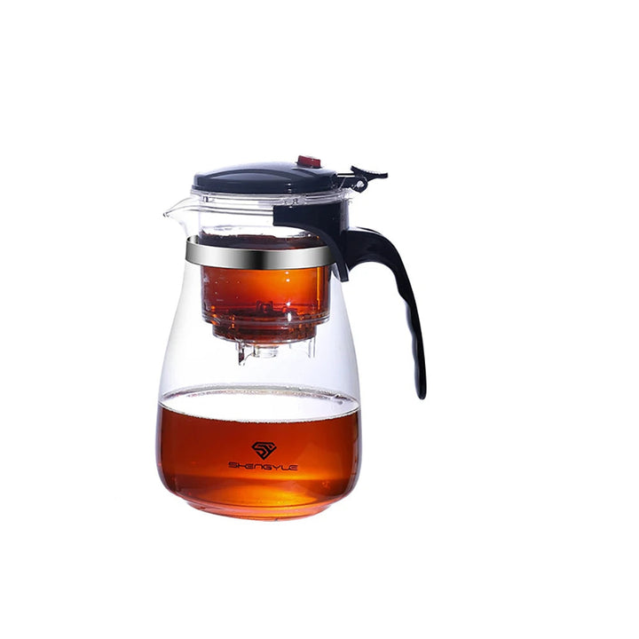 Tekanne for te med infuser glasskettle varmebestandig tekanne | Luvikno