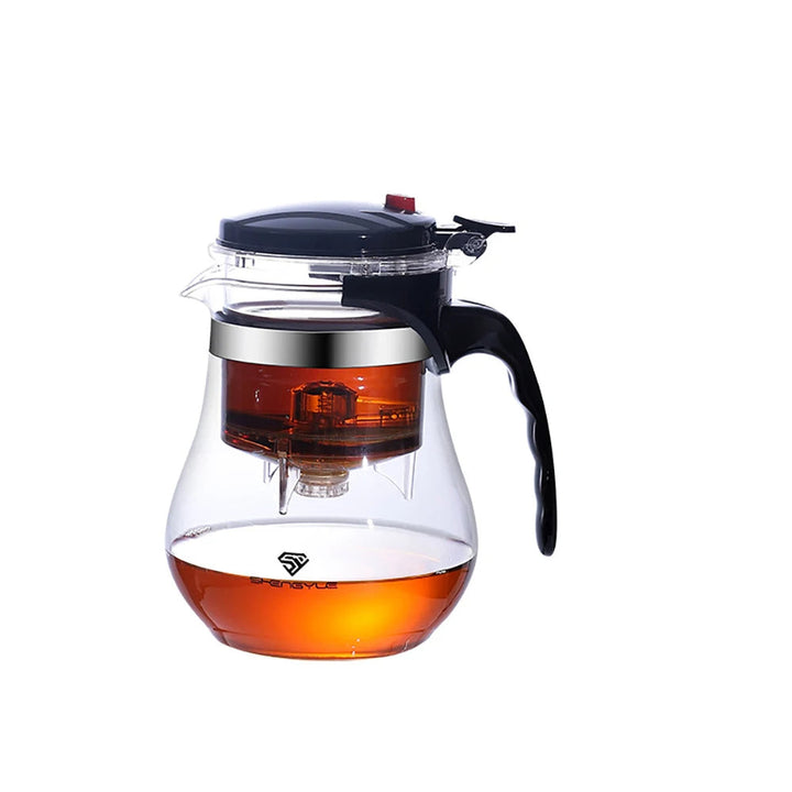 Tekanne for te med infuser glasskettle varmebestandig tekanne | Luvikno