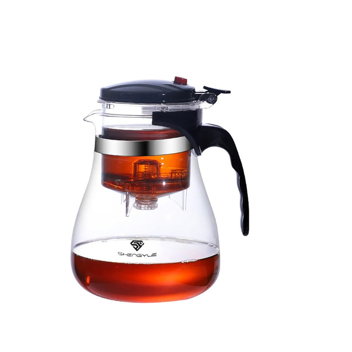 Tekanne for te med infuser glasskettle varmebestandig tekanne | Luvikno